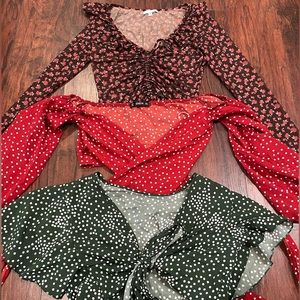 BUNDLE OF THREE CUTE TOPS